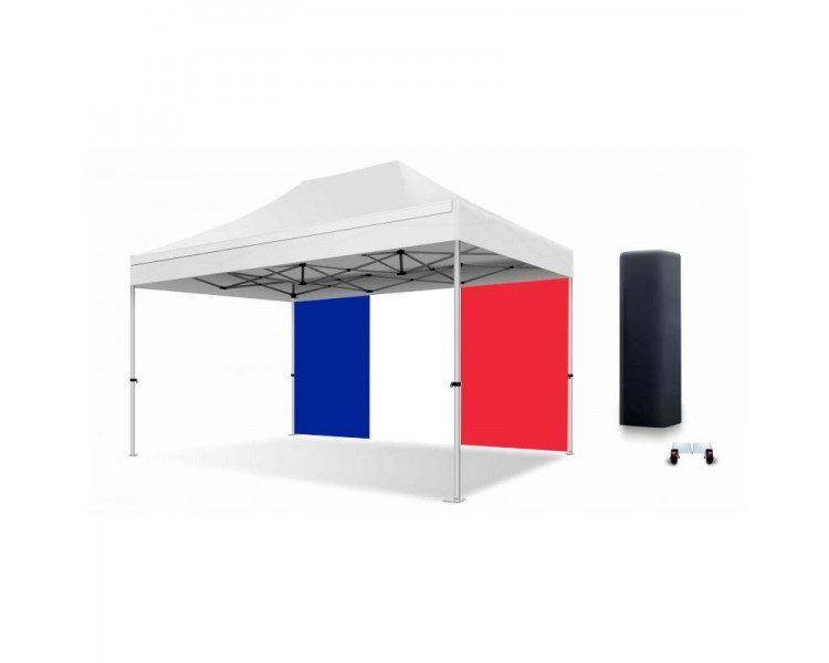 Bâche drapeau Français 300g/m² polyester pvc pour tous les modèles