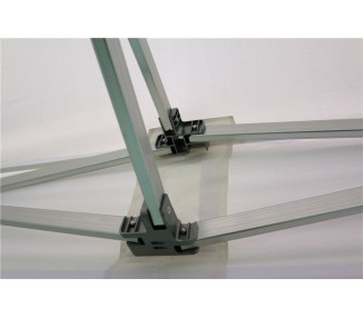 Tente Pliante 4x6M En Aluminium 55mm Qualité Pro